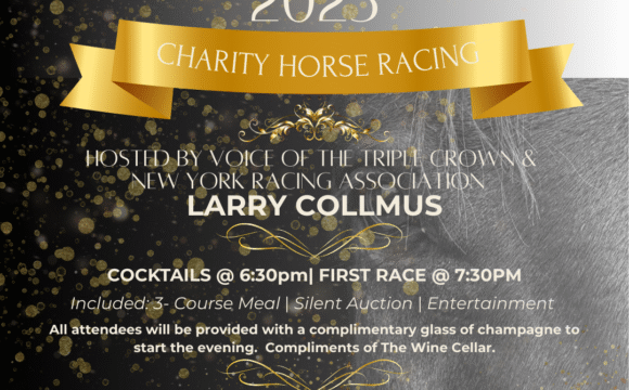 ANNOUNCEMENT: SAVE THE DATE FOR THE ANNUAL SURF AND TURF HORSE RACING EVENT!